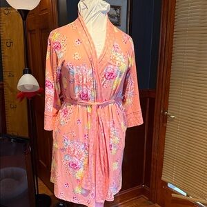 Flora Nikrooz Peach Floral Robe